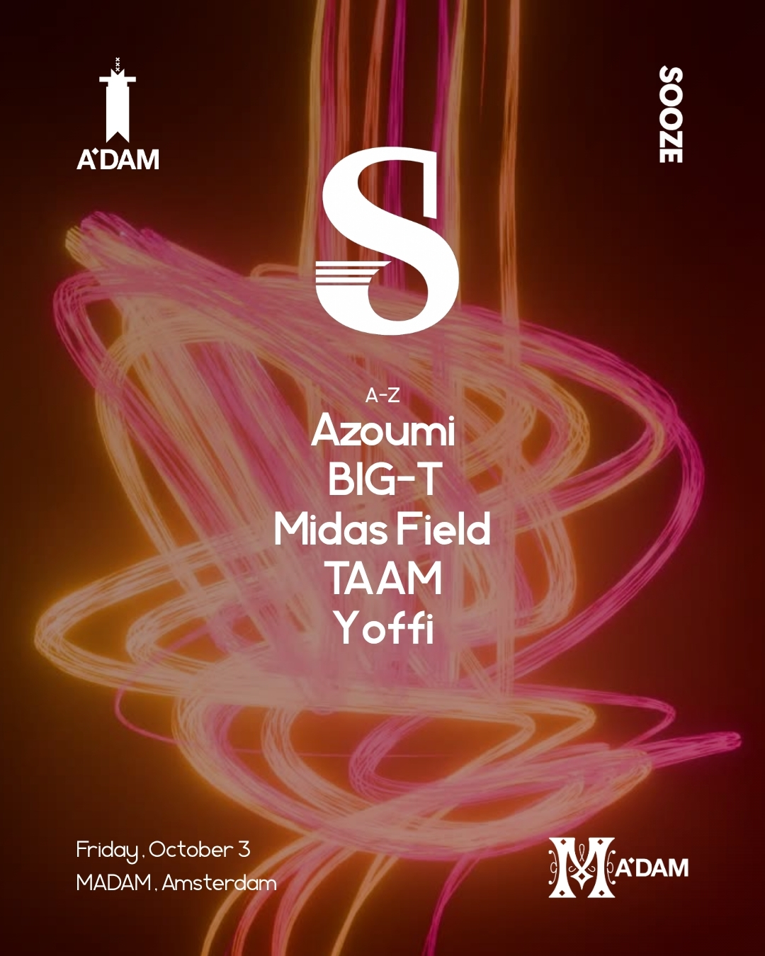 Madam by Night invites: Sooze