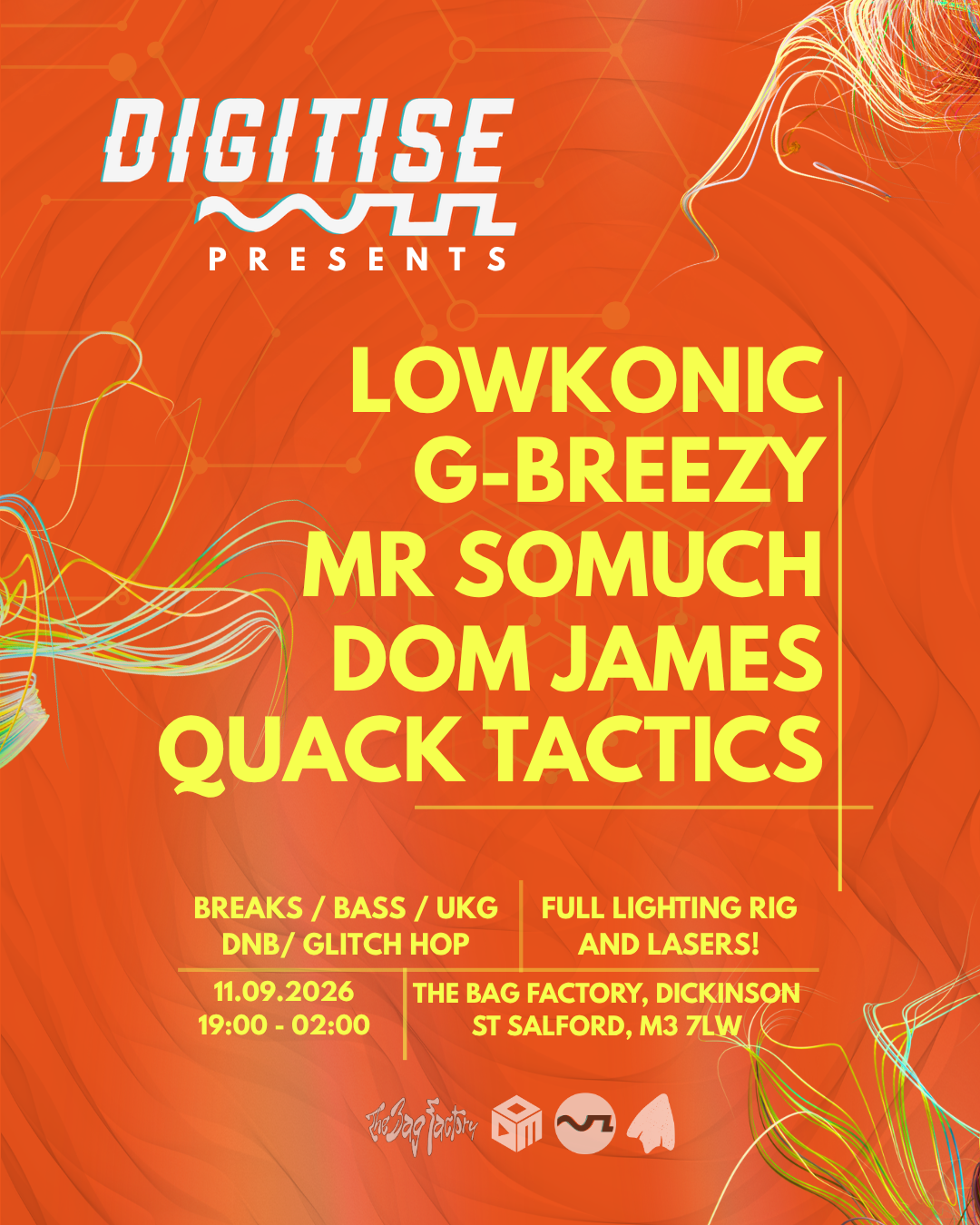 Digitise x Bag Factory, Lowkonic, G-Breezy & Mr SoMuch