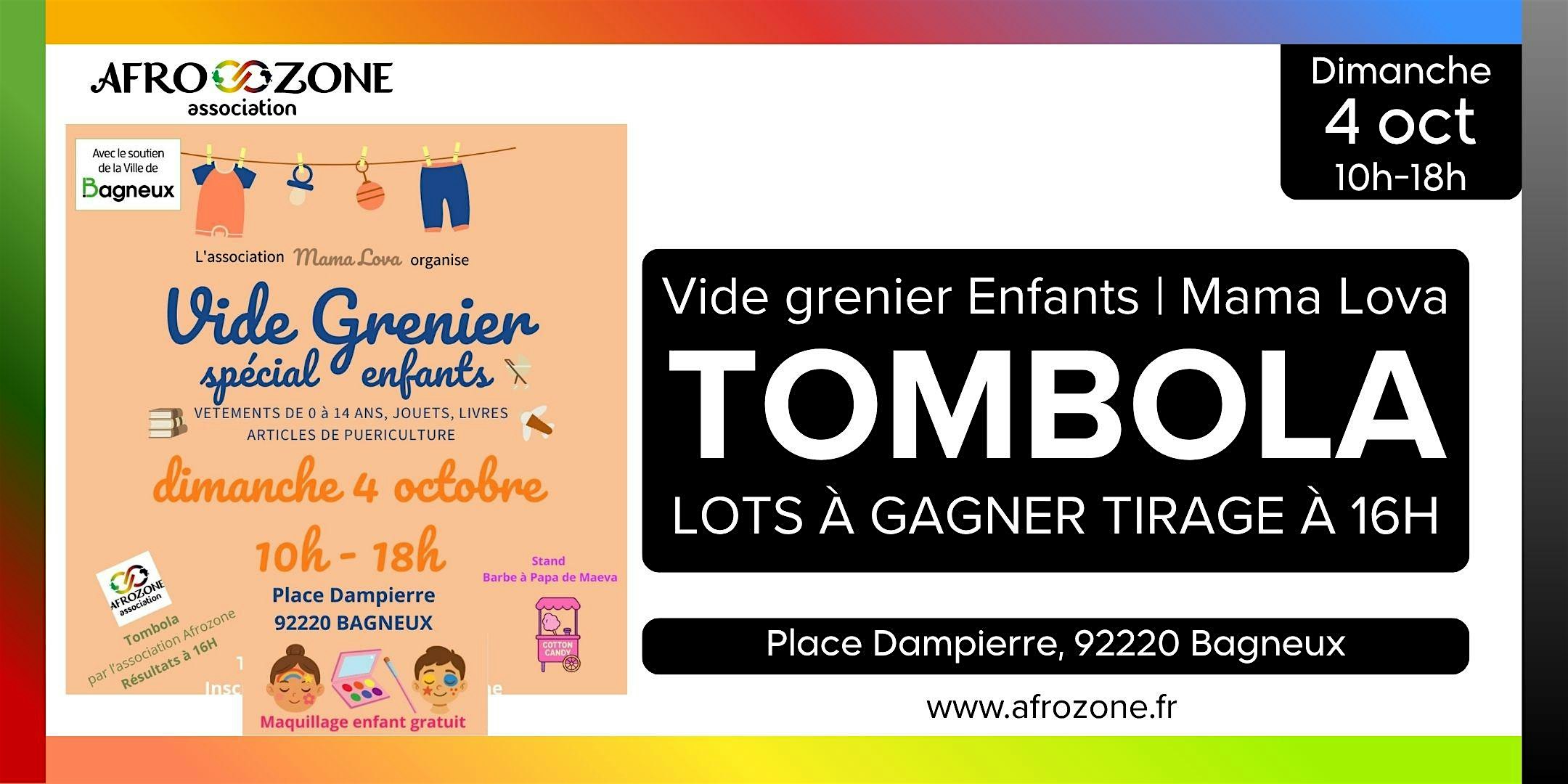 Tombola Vide Grenier Maman et enfants