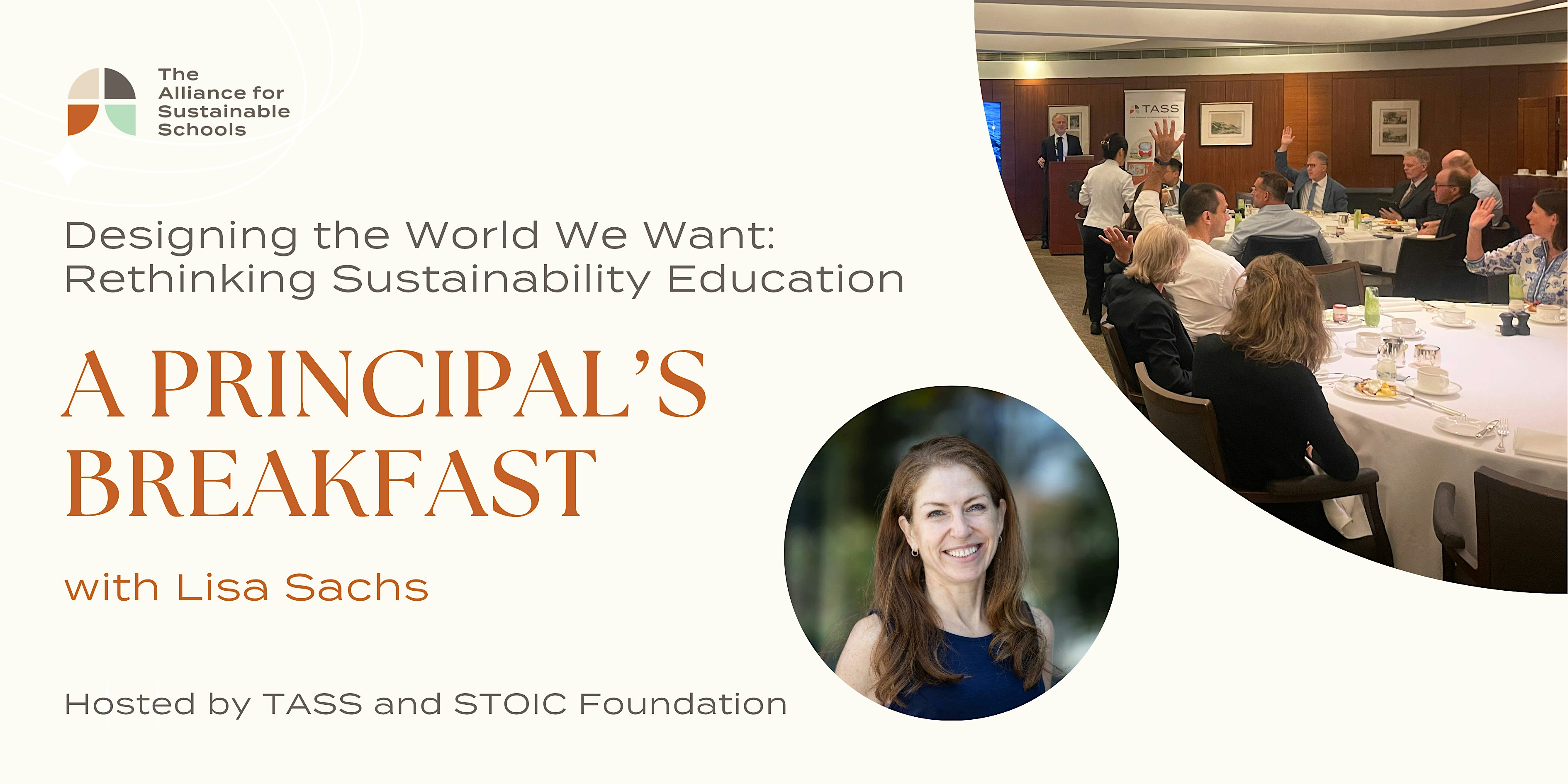 TASS Principals' Breakfast with Lisa Sachs
