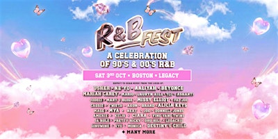 R&B Fest Returns To Boston!