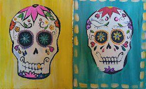 Sugar Skulls   Sunday, Oct. 25th  1:30pm  $35