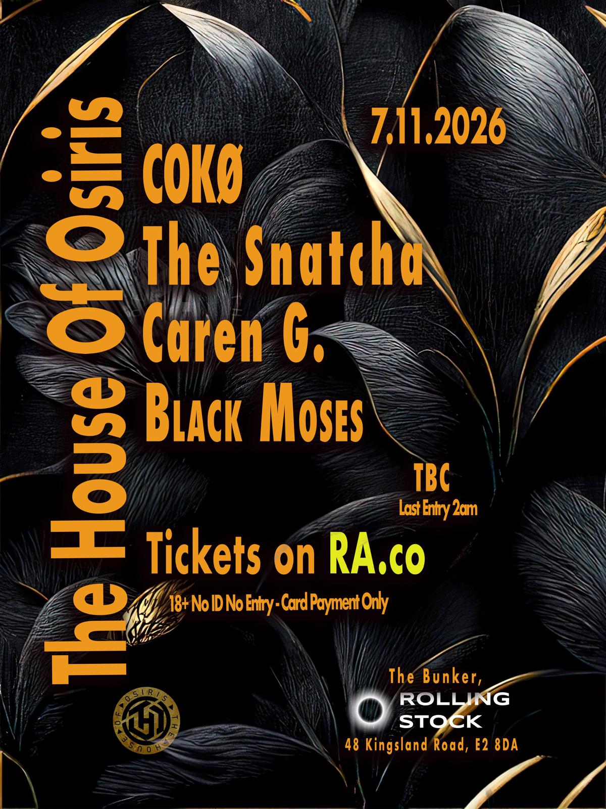The House Of Osiris presents: