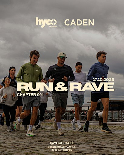 HYCO x CADEN: Run & Rave at YOKO Café