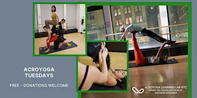 Acroyoga Learning Lab : Tuesdays Acroyoga