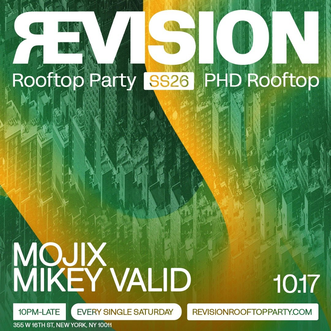 revision rooftop party // 10.17