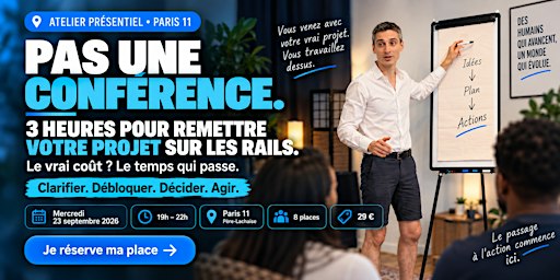 ARRÊTONS DE PERDRE DES MOIS SUR UN PROJET QUI COMPTE.