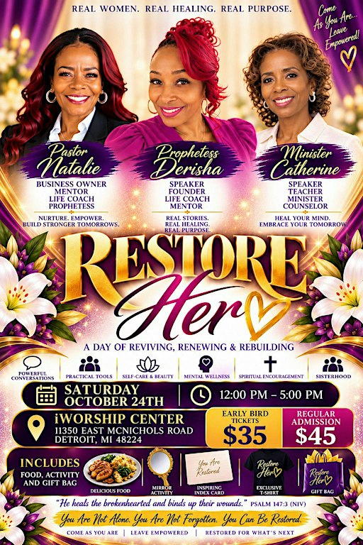 Restore HER: A day of Reviving, Renewing, and Rebuilding