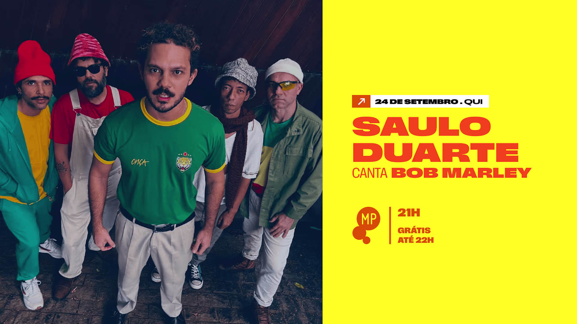 24/9 - Saulo Duarte Canta Bob Marley No Mundo Pensante