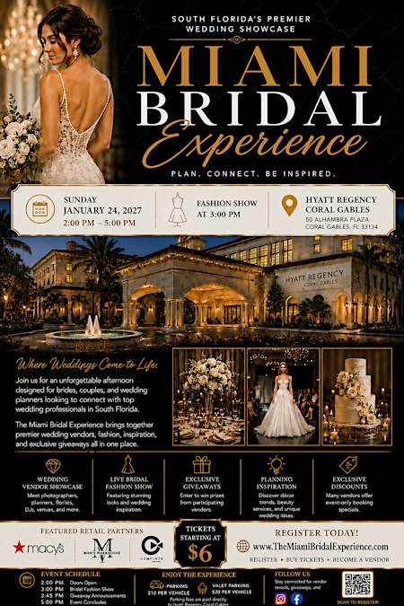 Miami Bridal Experience Wedding Show