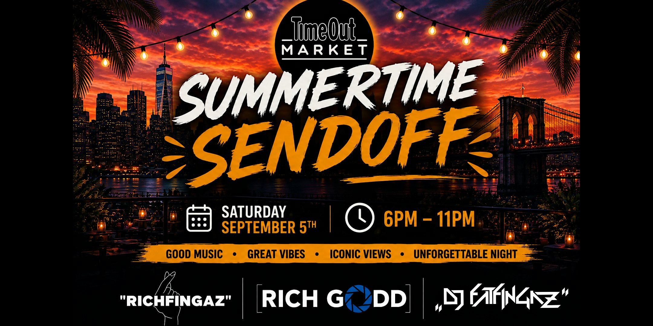 Summertime Sendoff at Time Out Market
