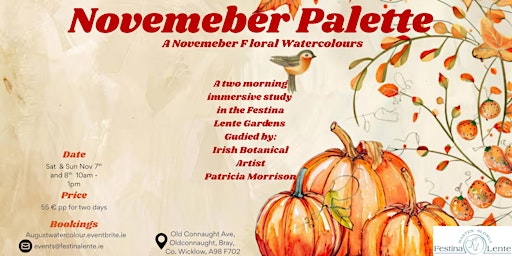 The November Palette: An Autmunal Watercolour Workshop