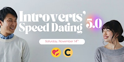 Introverts’ Speed Dating 5.0 (Mixer / Non-Muslims Round) by Take The Leap