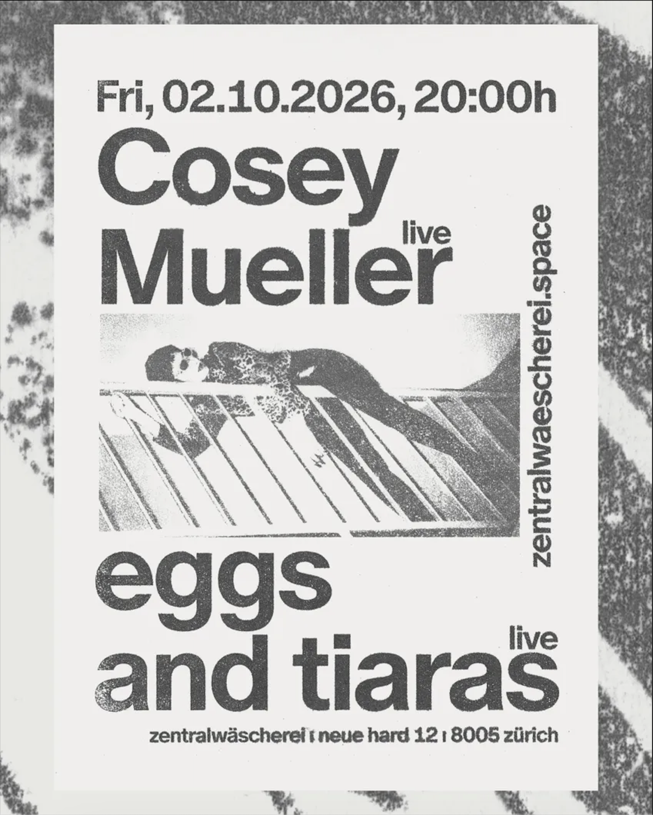 ZW-CONCERT : COSEY MUELLER / EGGS AND TIARAS