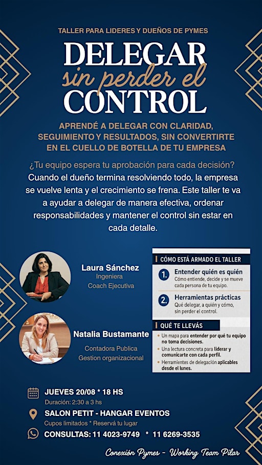 Taller "Delegar sin Perder el Control"