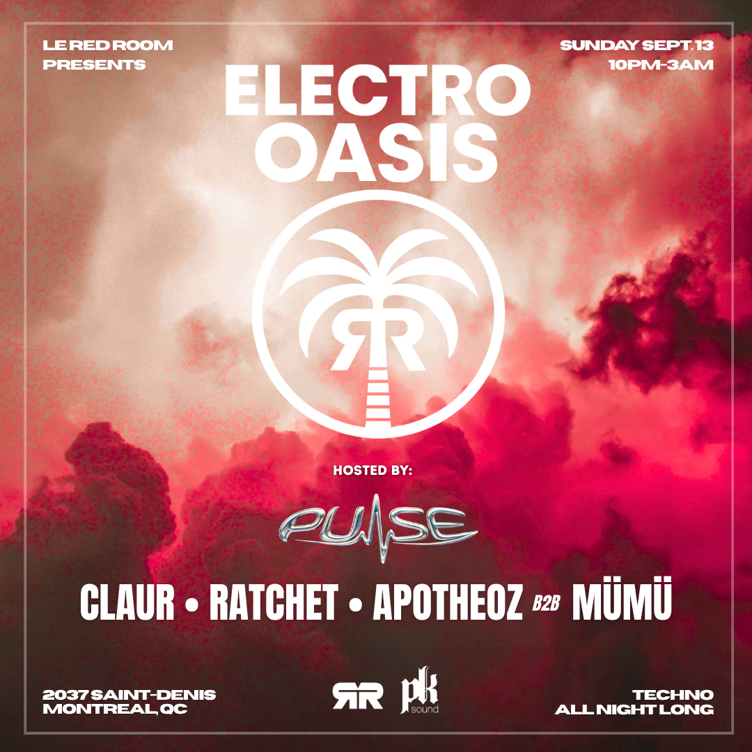Electro Oasis (every Sunday) *Free with RSVP ticket*