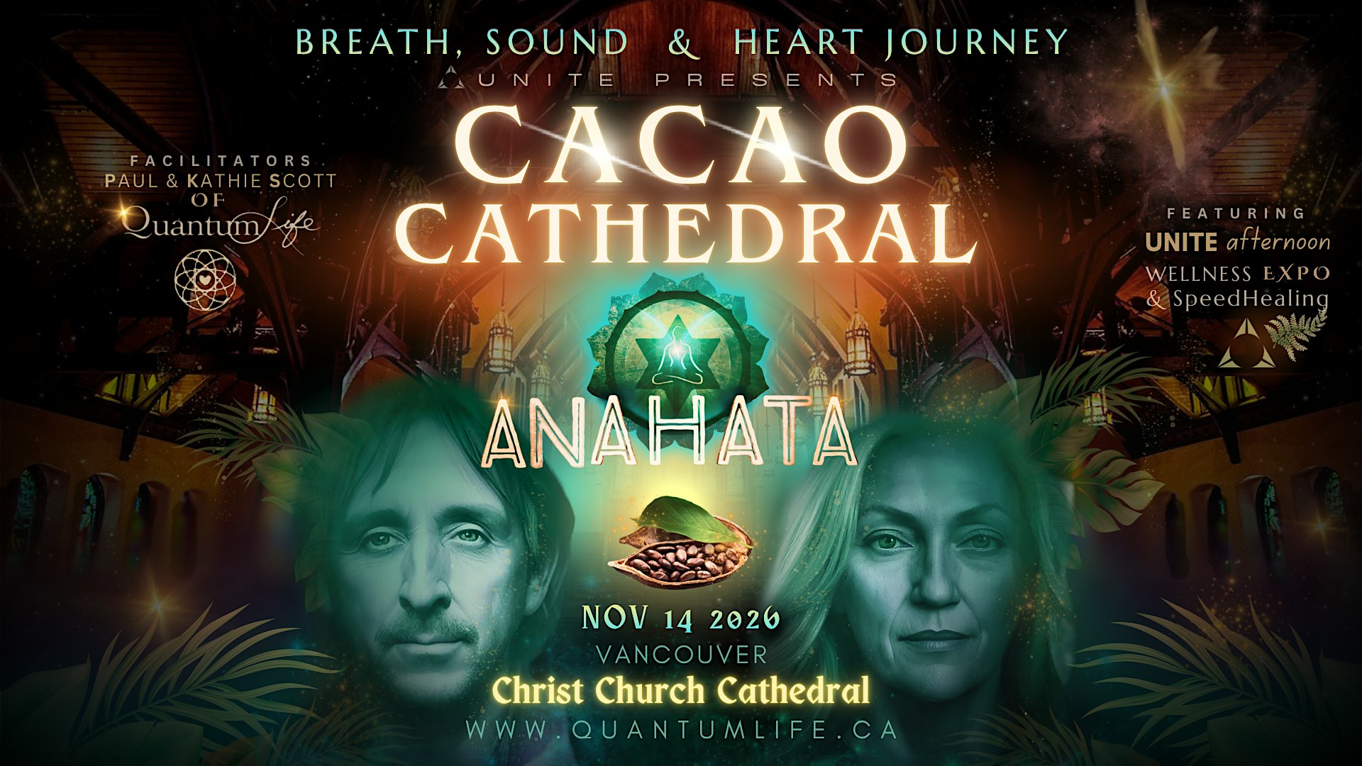 ANAHATA CACAO CATHEDRAL | Breath, Sound & Heart Journey +UNITE WellnessExpo