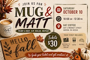 Mug & Mat : Design Your Doorstep