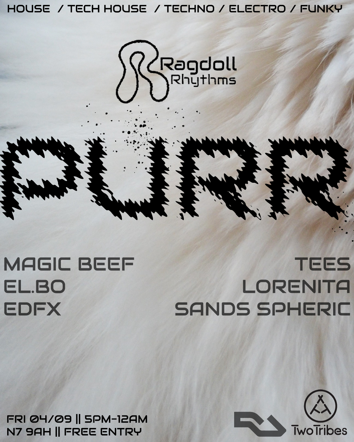 PURR: House, Bass, Techno, Electro, Funky (by Ragdoll Rhythms)