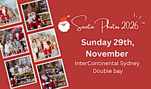 2026 SANTA PHOTOS - DOUBLE BAY (Sunday 29th November)