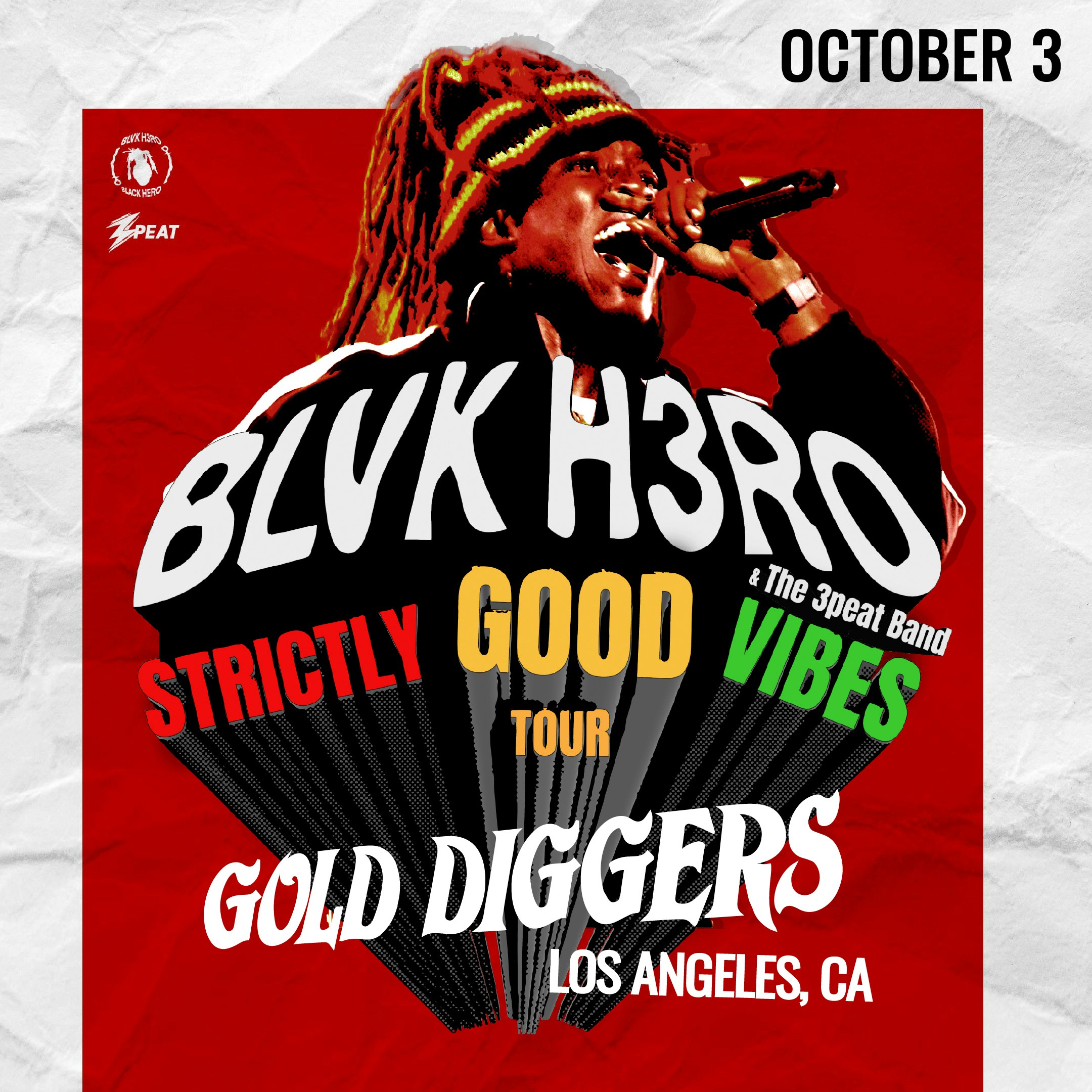 Blvk H3ro, Bambaata (Bam Marley), 3Peat Band
