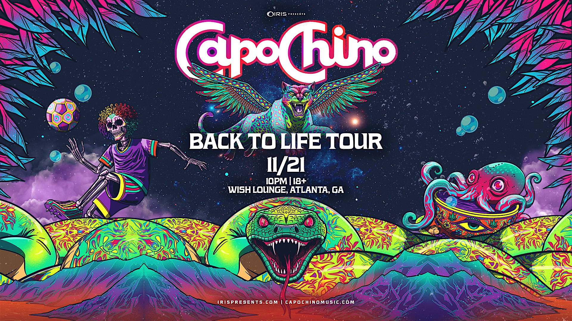 Iris Presents: Capochino @ Wish Lounge | Sat, Nov 21st!