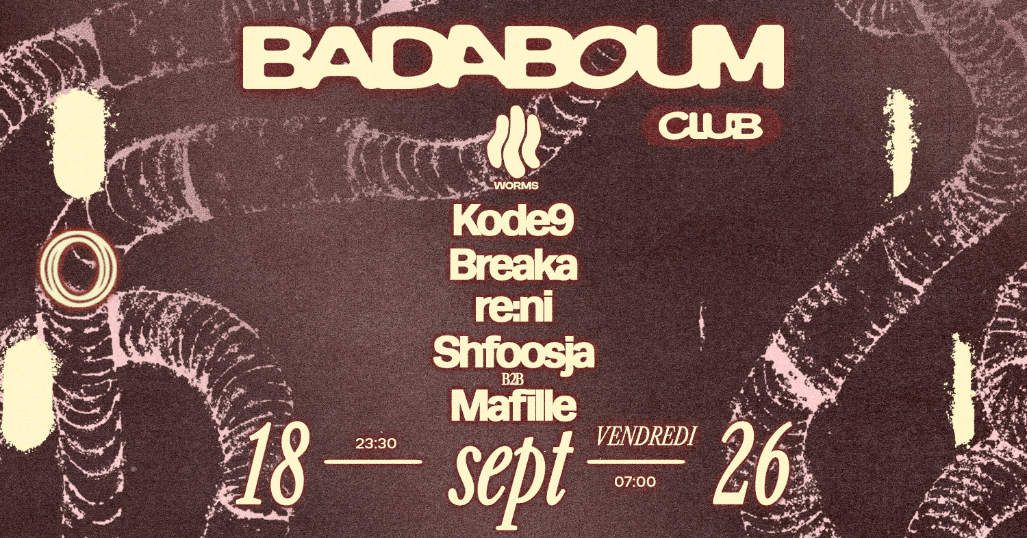 Club — Worms: Kode9, Breaka, re:ni, Shfoosja