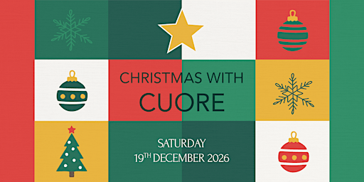 Christmas with Cuore | A festive carol concert with Cuore  Chamber Choir