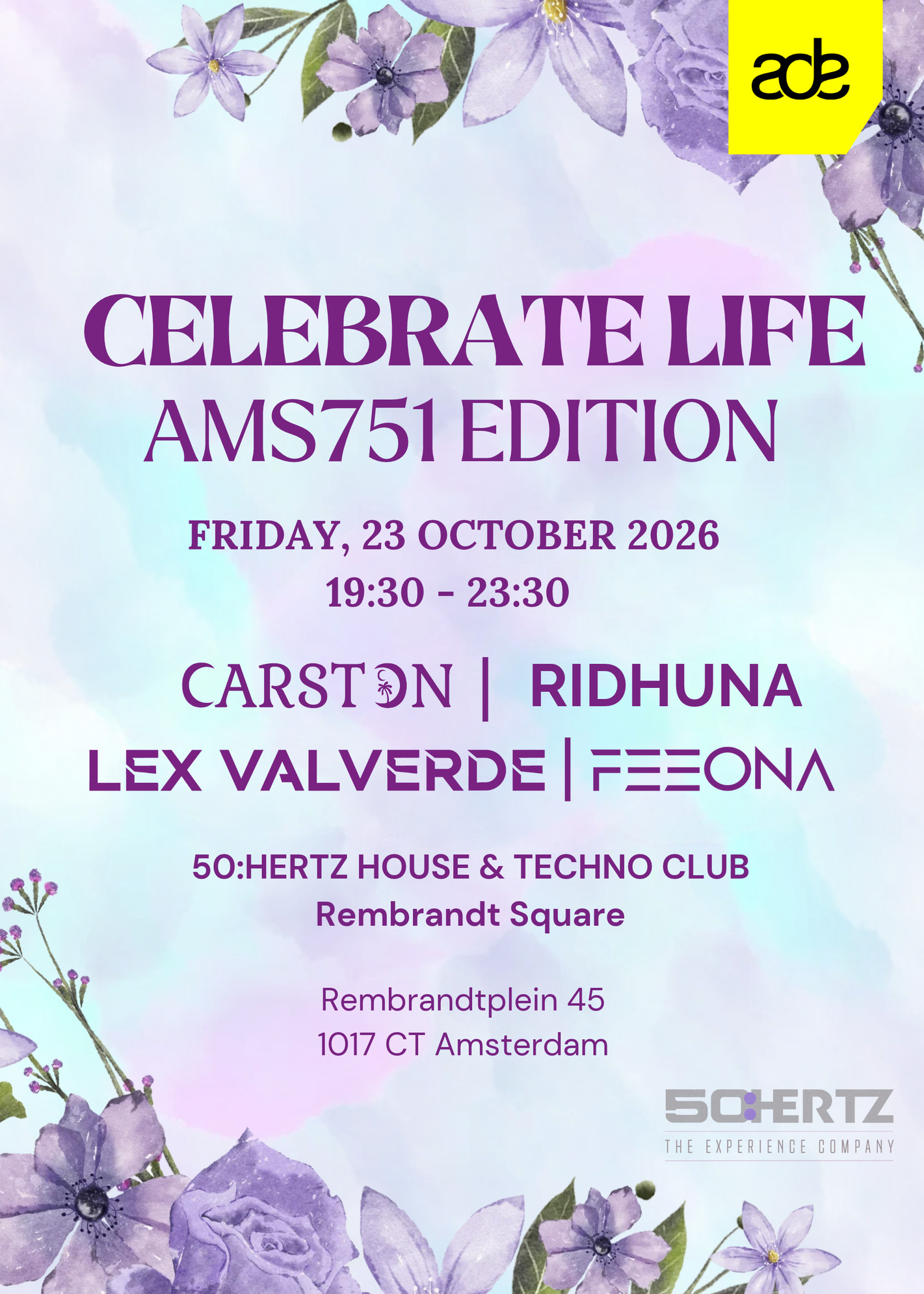 Celebrate Life - AMS751 Edition