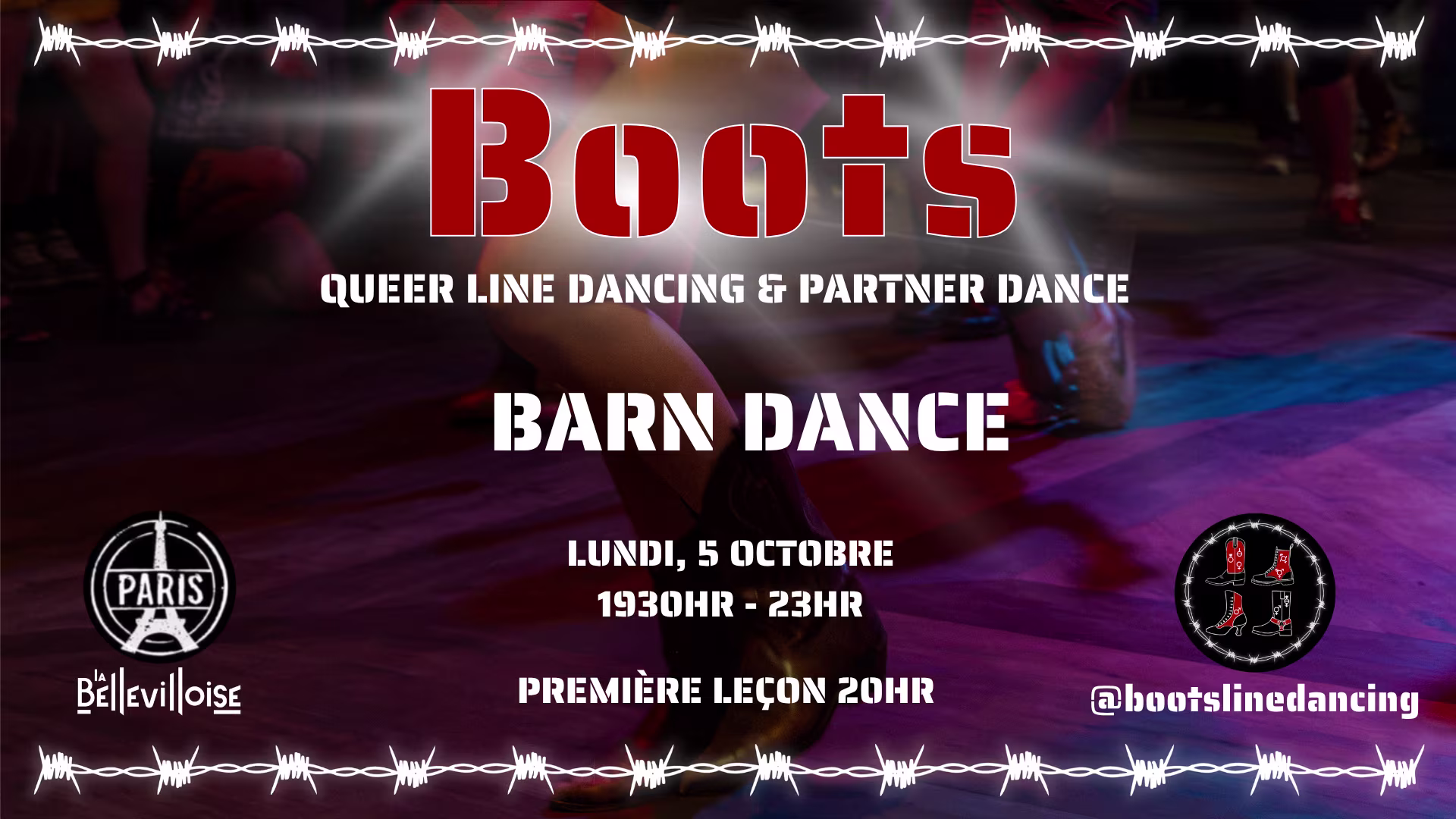 Boots Barn Dance: Queer Line Dance & Partner Dancing | 05.10