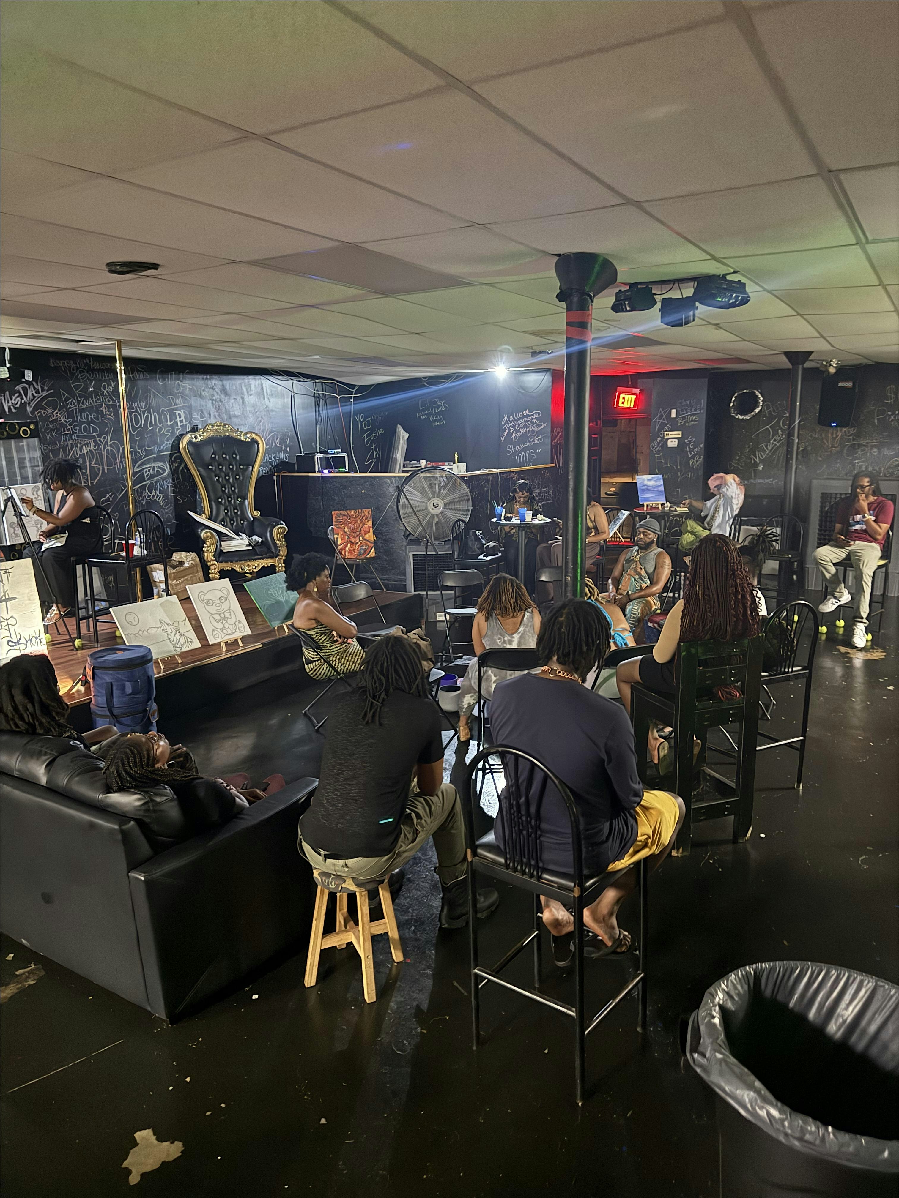 Paint & Smoke w Live Band