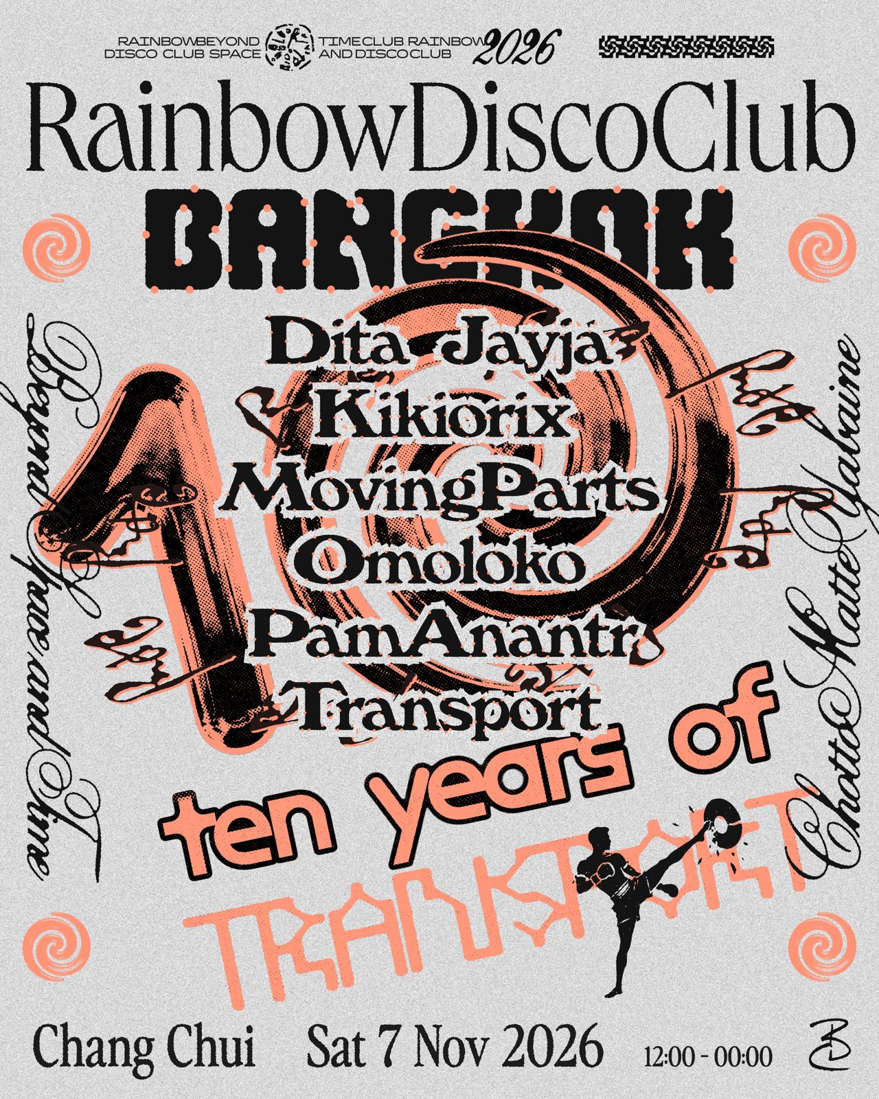 10 Years of transport with Rainbow Disco Club