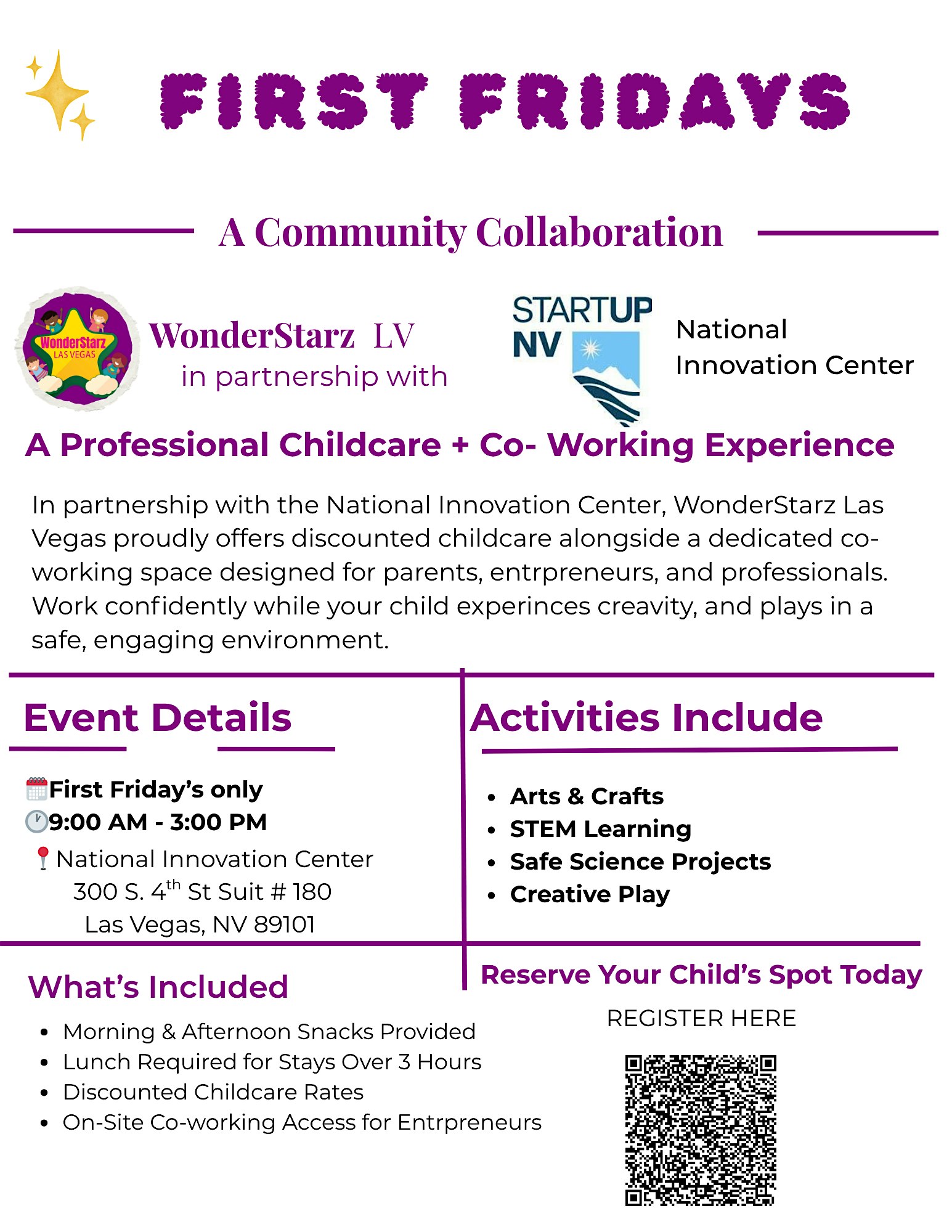 WonderStarz First Fridays
