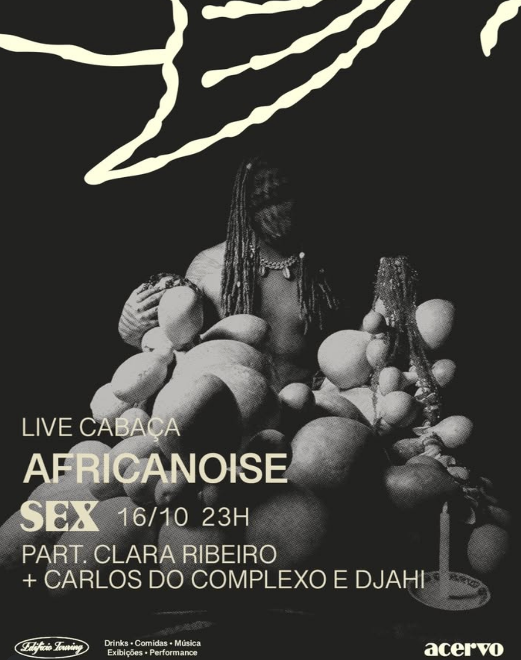 AFRICANOISE LIVE CABAÇA + CARLOS DO COMPLEXO LIVE E DJAHI