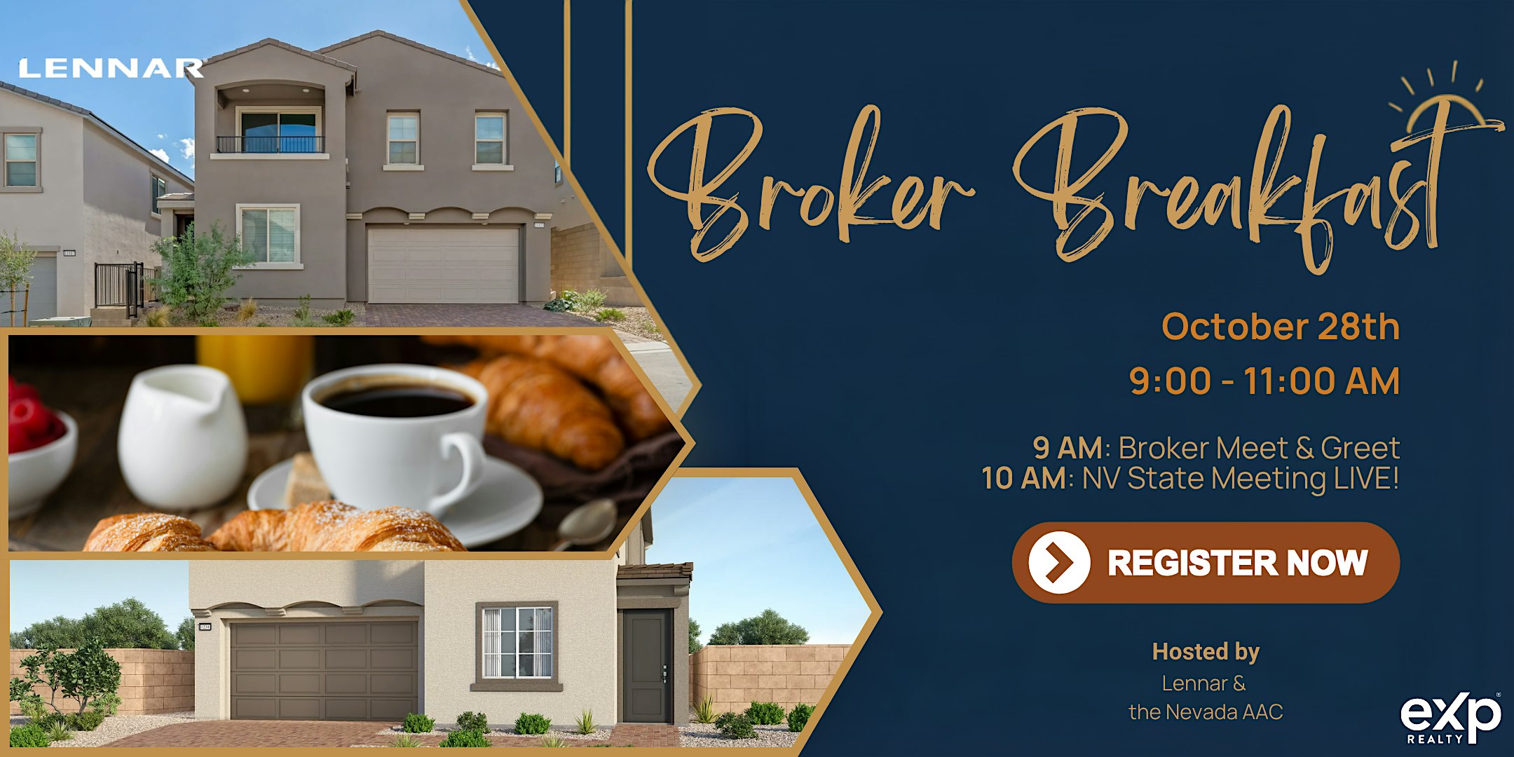October eXp South Broker Breakfast & LIVE NV State Meeting!