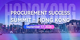 Procurement Success Summit - Hong Kong