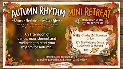 Autumn Rhythm - Dance & Wellbeing Mini Retreat