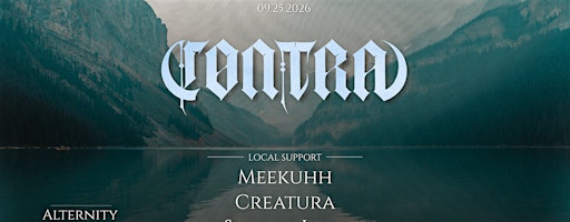 CØNTRA @ Alternity (Toronto Debut)