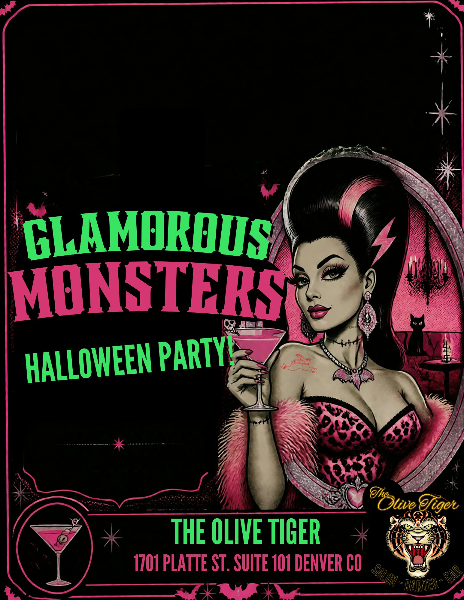 Glamorous Monsters Halloween Party!