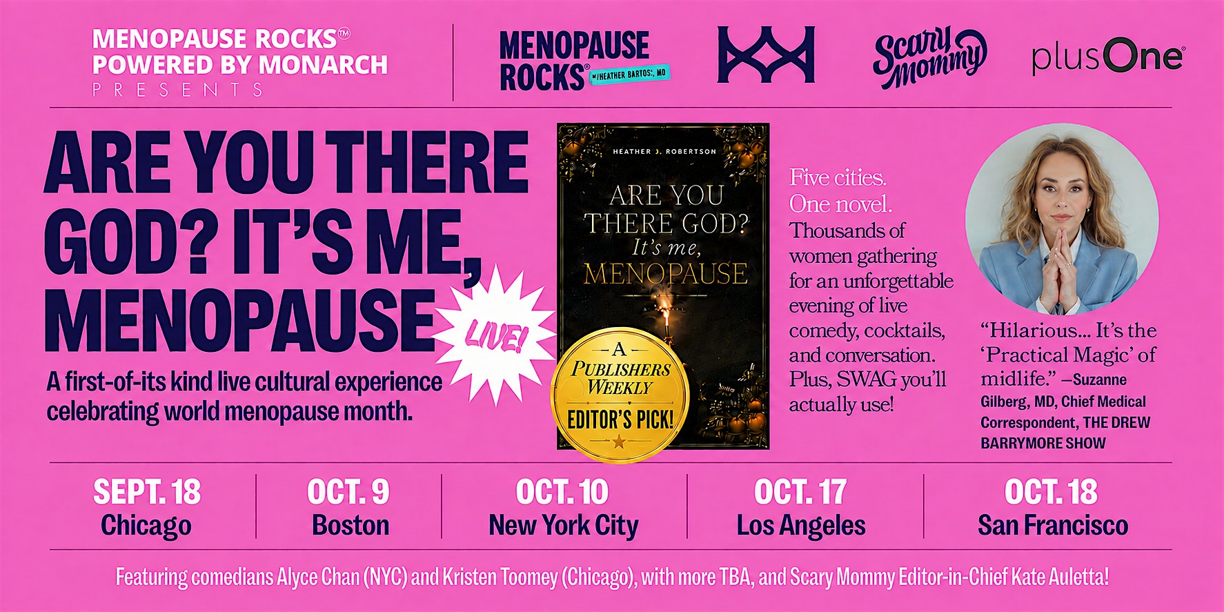Are You There God? It's Me, Menopause: LIVE!