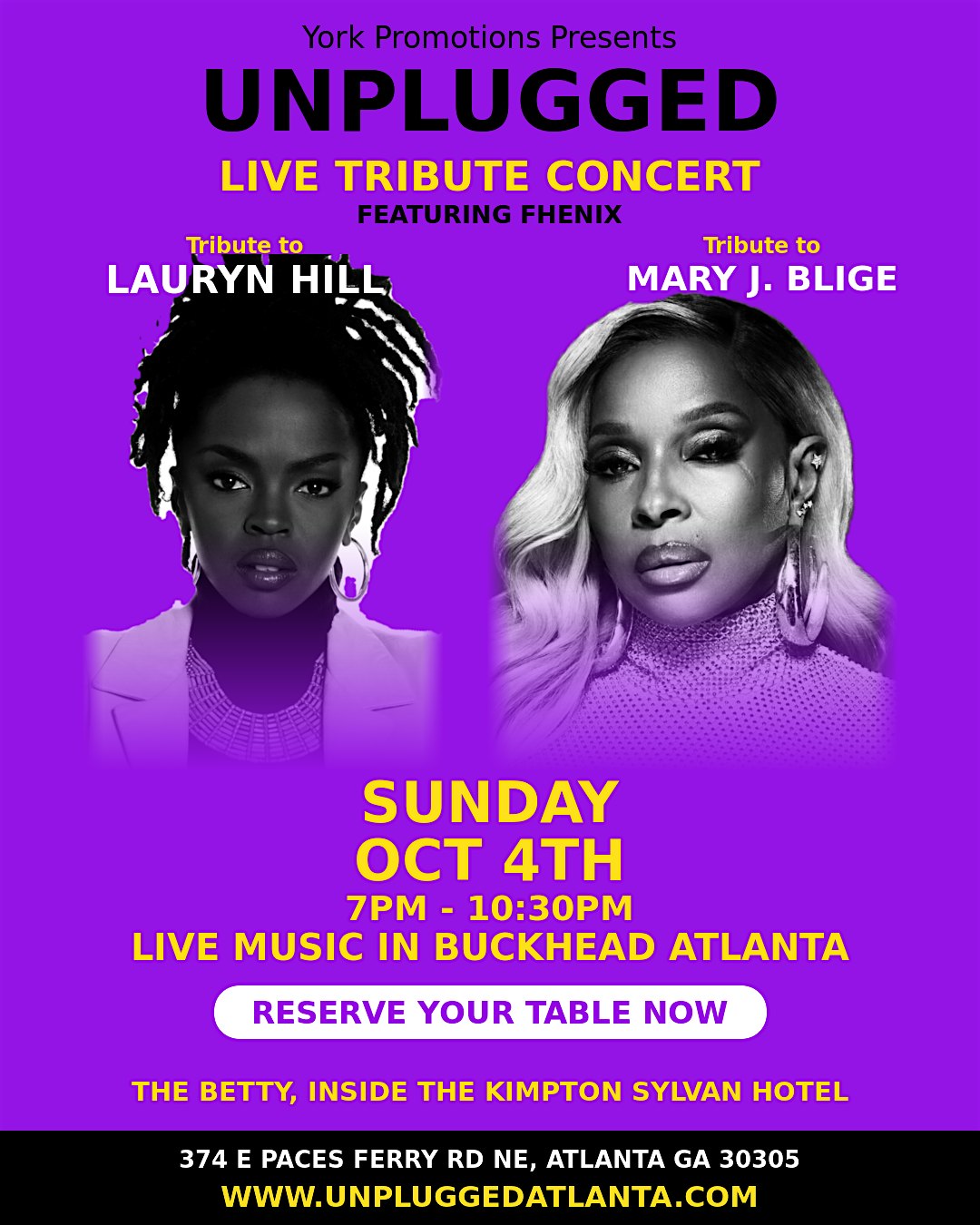 Unplugged: A Live Tribute to Mary J. Blige & Lauryn Hill-The Betty Buckhead