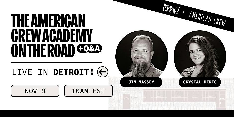 The American Crew Academy On The Road