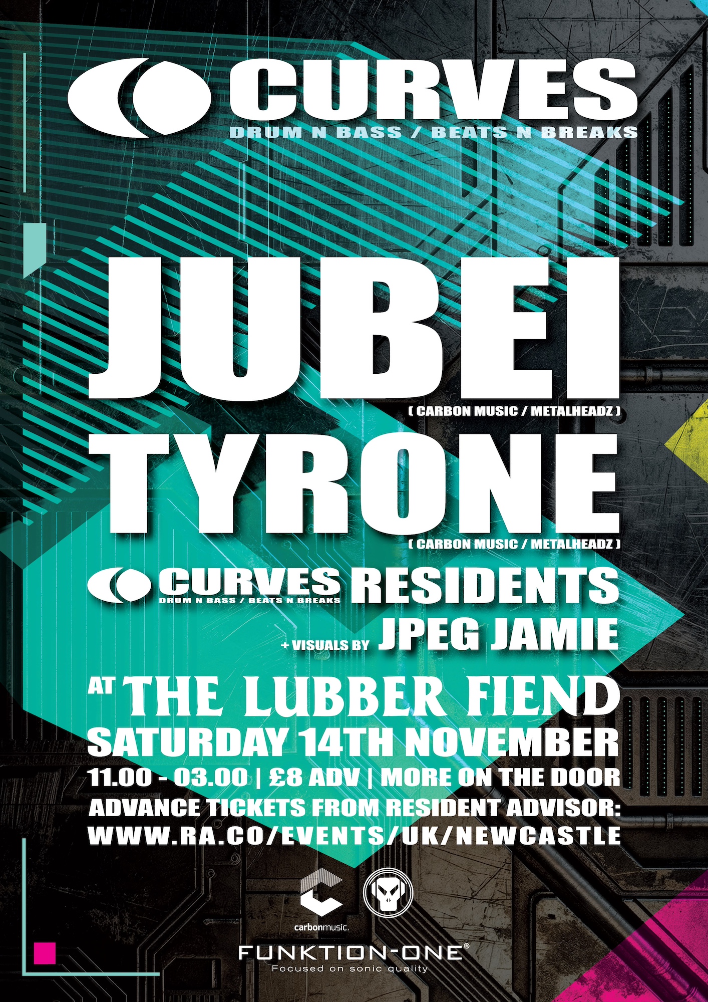Curves presents: Jubei, Tyrone, + residents