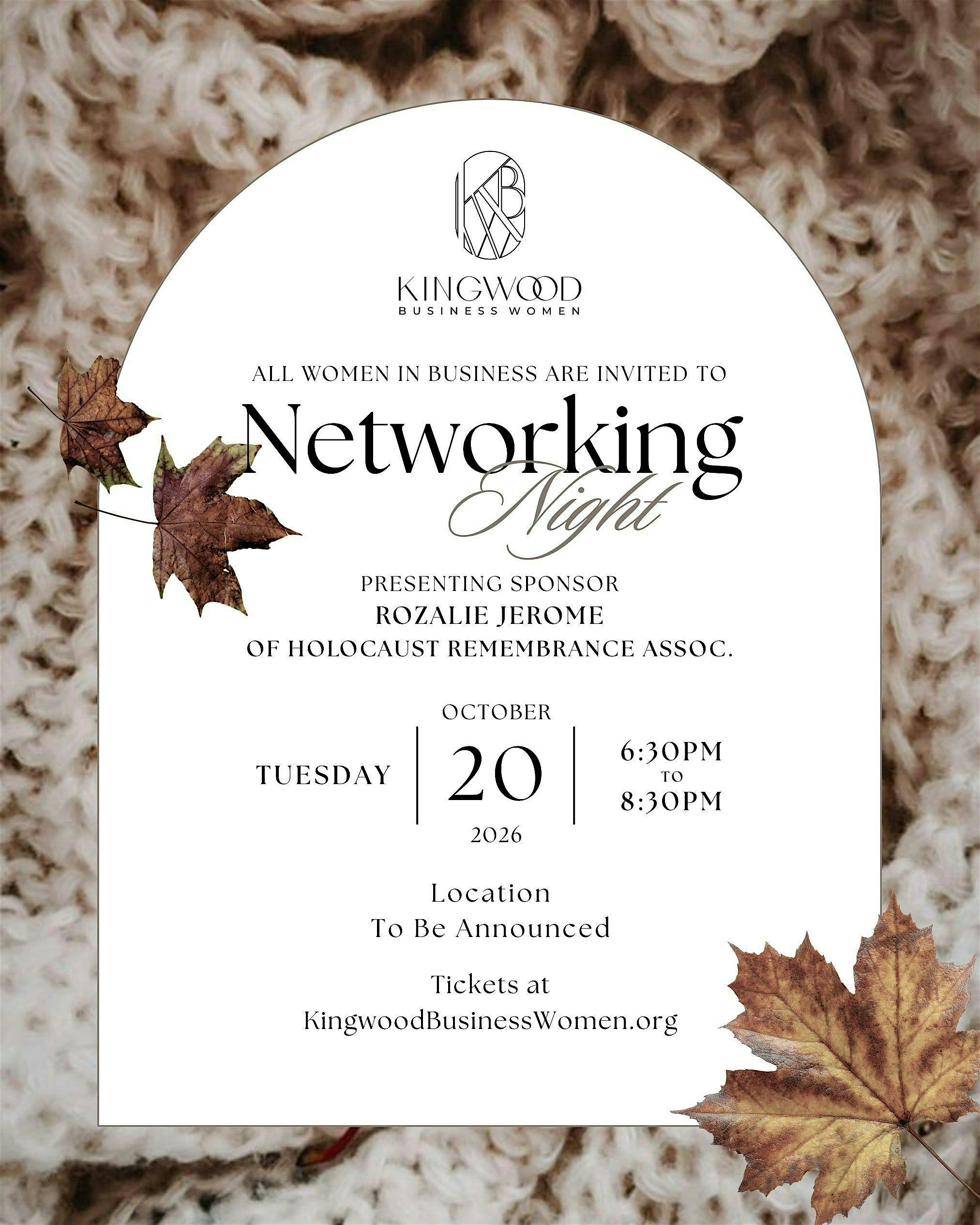 KBW Networking Night