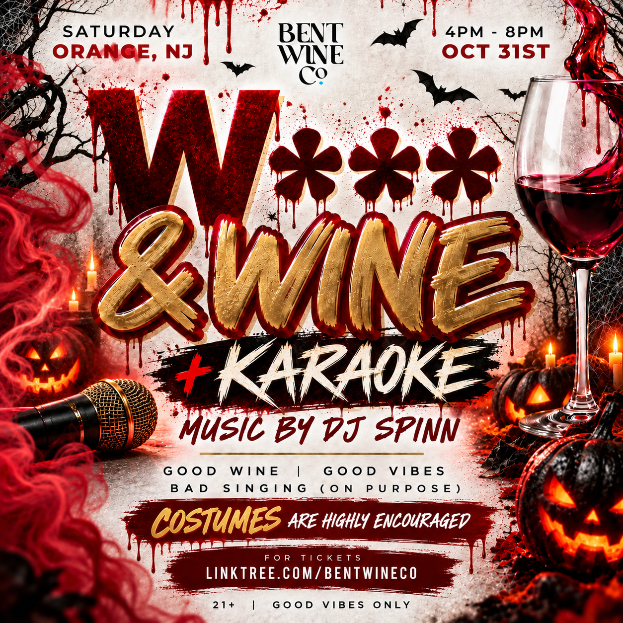 WEED & WINE + Karaoke NJ