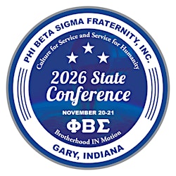 Phi Beta Sigma Fraternity, Inc---Indiana State Conference 2026