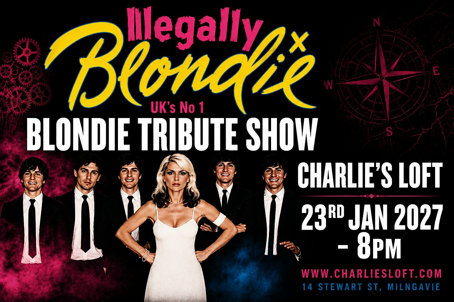 Illegally Blondie - UKs no1 Blondie Tribute