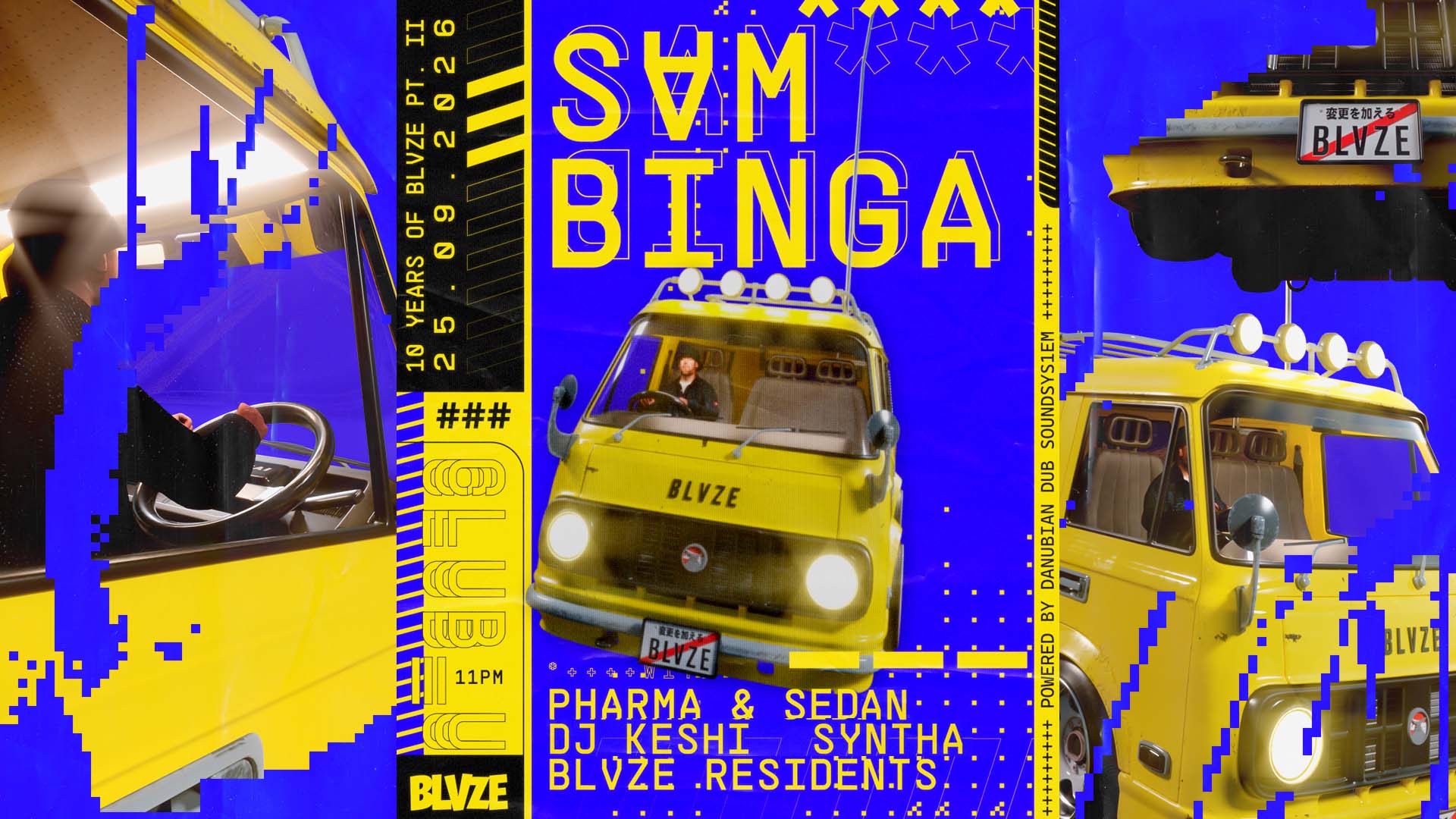 10 Years Of BLVZE Pt II with Sam Binga, Pharma & Sedan