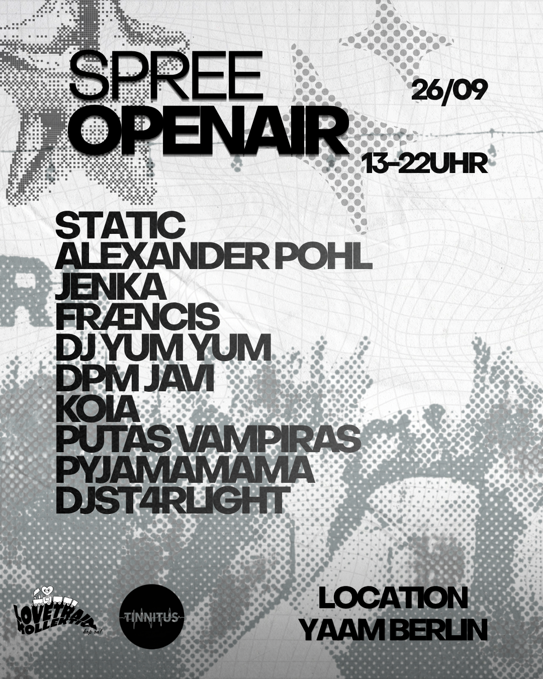 SPREE OPENAIR: LoveTrain x Tinnitus Berlin
