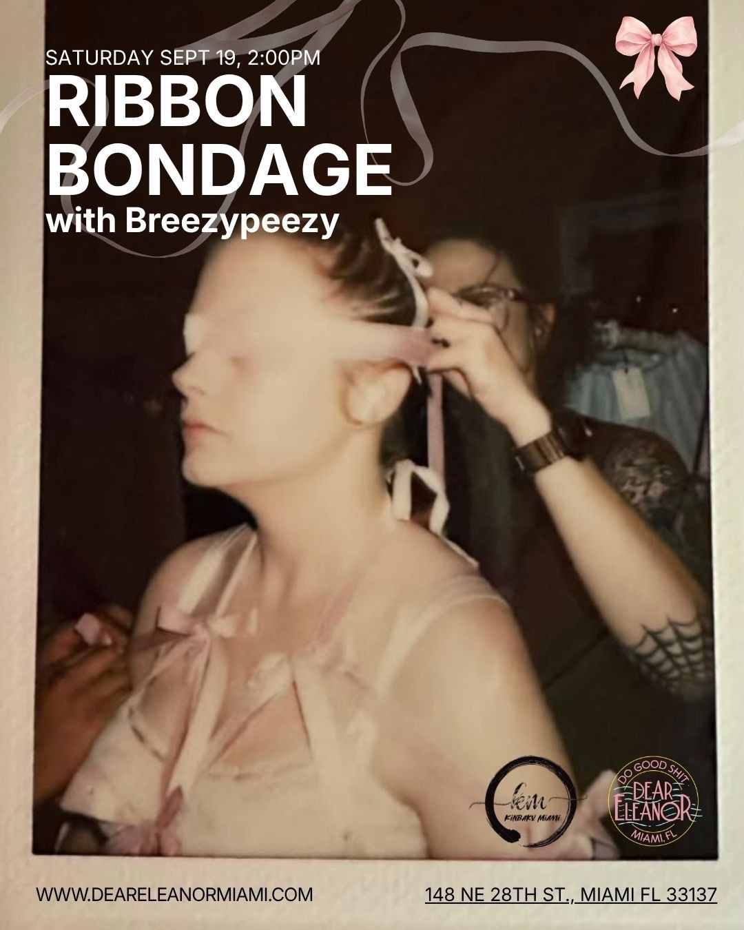 Kinbaku Miami presents Ribbon Bondage